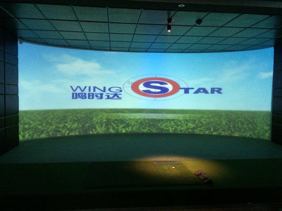 wingStar模拟高尔夫展厅三：绍兴上虞环屏模拟高尔夫展厅
