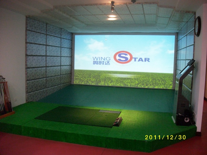 韩国原装进口wingstar-WS1型红外模拟高尔夫