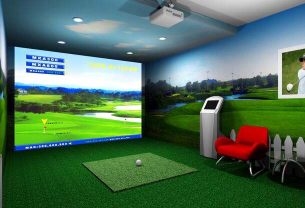 模拟高尔夫,室内高尔夫