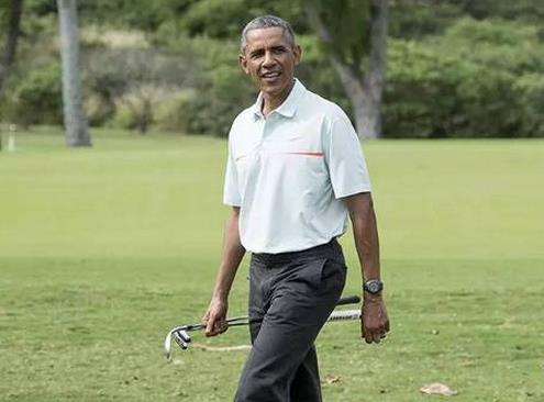 奥巴马打高尔夫
