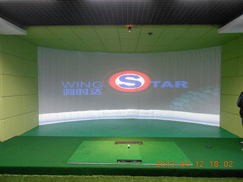 韩国原装进口wingStar2013全景式概念版环屏模拟高尔夫